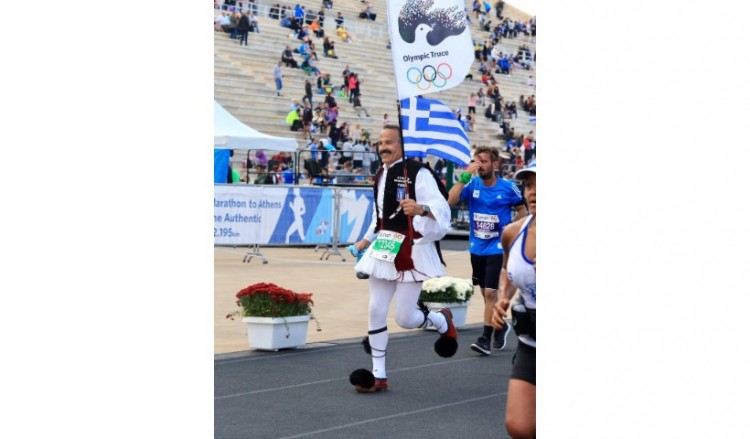 Ο Κώστας Χατζής θα τρέξει με τη φουστανέλα και στο Μαραθώνιο της Νέας Υόρκης