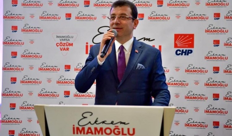 Ο δήμαρχος Κωσνταντινούπολης Εκρέμ Ιμάμογλου (φωτ.: αρχείο EPA)