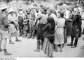 Μαρτυρικό χωριό το Κοντομαρί Χανίων και με τη σφραγίδα του ελληνικού κράτους