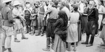 Μαρτυρικό χωριό το Κοντομαρί Χανίων και με τη σφραγίδα του ελληνικού κράτους