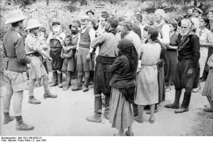 Μαρτυρικό χωριό το Κοντομαρί Χανίων και με τη σφραγίδα του ελληνικού κράτους