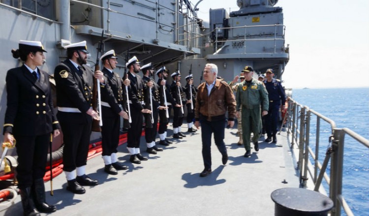 «Μέδουσα 8»: Ο Ευ. Αποστολάκης στην κοινή άσκηση Ελλάδας-Κύπρου-Αιγύπτου