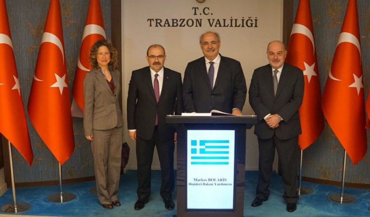 Μ. Μπόλαρης: Επίσκεψη στη Μονή της Παναγίας Σουμελά και στην Τραπεζούντα