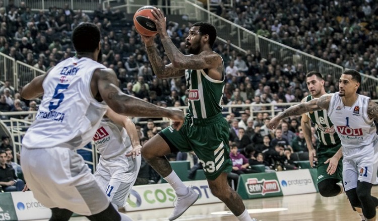 Euroleague: Εύκολη νίκη για τον Παναθηναϊκό