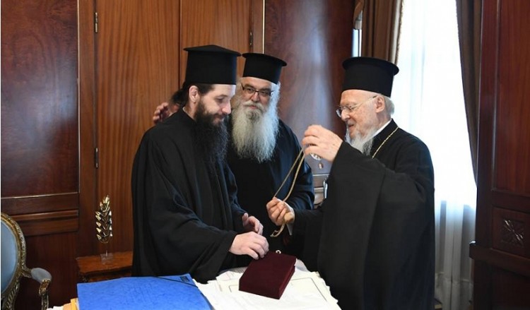 Στον Πατριάρχη Βαρθολομαίο ο νεοεκλεγείς μητροπολίτης Σισανίου και Σιατίστης Αθανάσιος