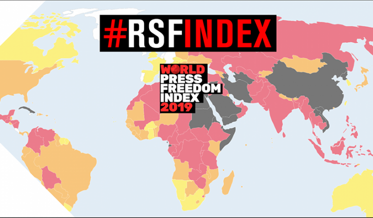 Δημοσιογράφοι και ελευθερία του Τύπου στο στόχαστρο περισσότερων χωρών το 2019