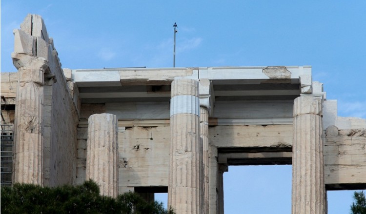 Ολοκλήρωση εργασιών για την κεραυνική προστασία του αρχαιολογικού χώρου της Ακρόπολης