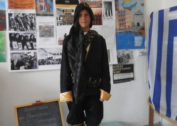 Ο μοναδικός μαθητής των Αρκιών τίμησε τα 100 χρόνια από τη Γενοκτονία των Ποντίων