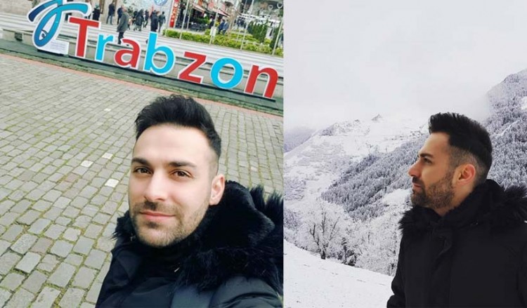 Ο Κώστας Αγέρης στην Τραπεζούντα για τα γυρίσματα βιντεοκλίπ (βίντεο)