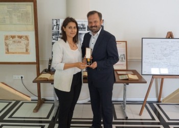 Ένα μοναδικό κειμήλιο του «Παπαδιαμάντη των Ποντίων» δωρεά σε ένα ιστορικό σωματείο