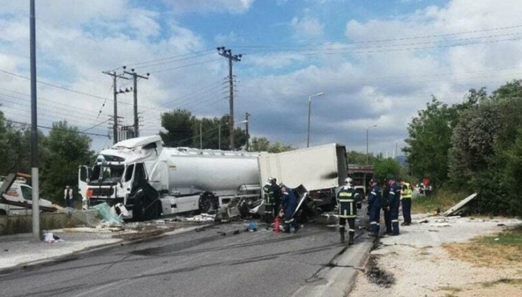 Θανατηφόρο τροχαίο στην εθνική οδό Πύργου - Κυπαρισσιας