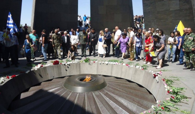 Στην Αρμενία τίμησαν τα 100 χρόνια από τη Γενοκτονία των Ποντίων (φωτο)