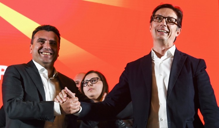 Νίκη με μικρή διαφορά για τον Πενταρόφσκι στις προεδρικές εκλογές στα Σκόπια