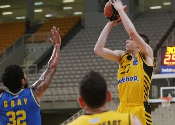 Μπάσκετ: ΑΕΚ-Περιστέρι 91-83