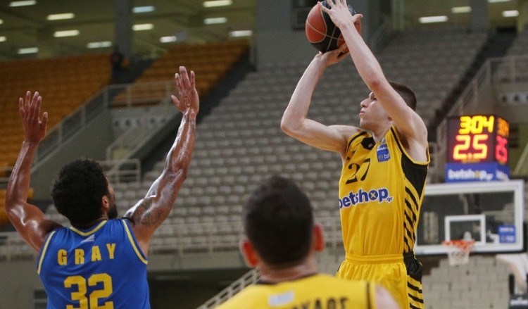 Μπάσκετ: ΑΕΚ-Περιστέρι 91-83