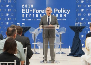 Ευάγγελος Αποστολάκης για ελληνικές Ένοπλες Δυνάμεις στο «EU Defense Policy Forum 2019»