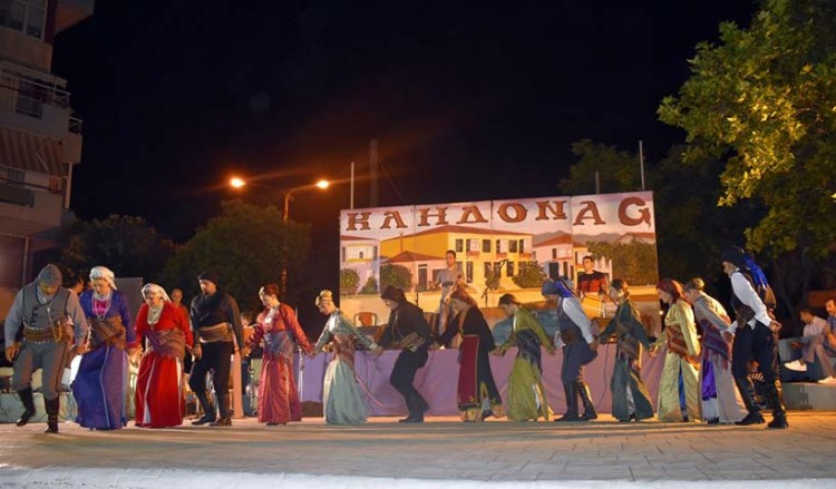 Ποντιακοί σύλλογοι στην αναβίωση του Κλήδονα στο Κορδελιό (βίντεο)