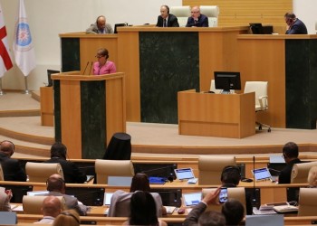 Γεωργία: Παραιτήθηκε ο πρόεδρος του κοινοβουλίου