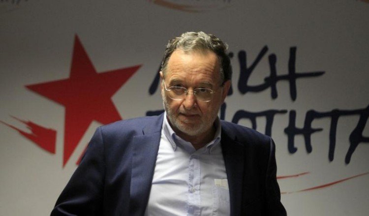 Παραιτήθηκε ο Λαφαζάνης από τη θέση του γραμματέα της ΛΑΕ