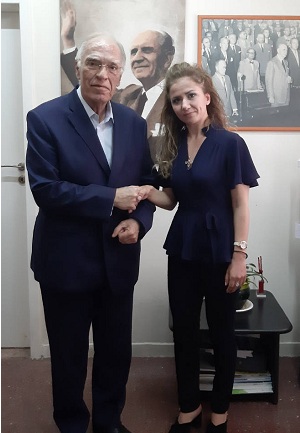 Η Ερμιόνη Κατσίφα επικεφαλής του ψηφοδελτίου Επικρατείας της Ένωσης Κεντρώων