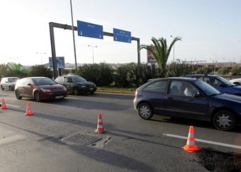 Κυκλοφοριακές ρυθμίσεις στη λεωφόρο Ποσειδώνος