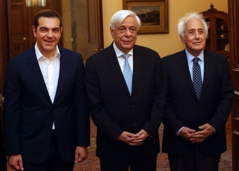 Ορκίστηκε ο Αντώνης Ρουπακιώτης ως υπηρεσιακός υπουργός Εσωτερικών