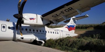 Αεροσκάφος βγήκε εκτός διαδρόμου στη Νάξο – Έκλεισε το αεροδρόμιο