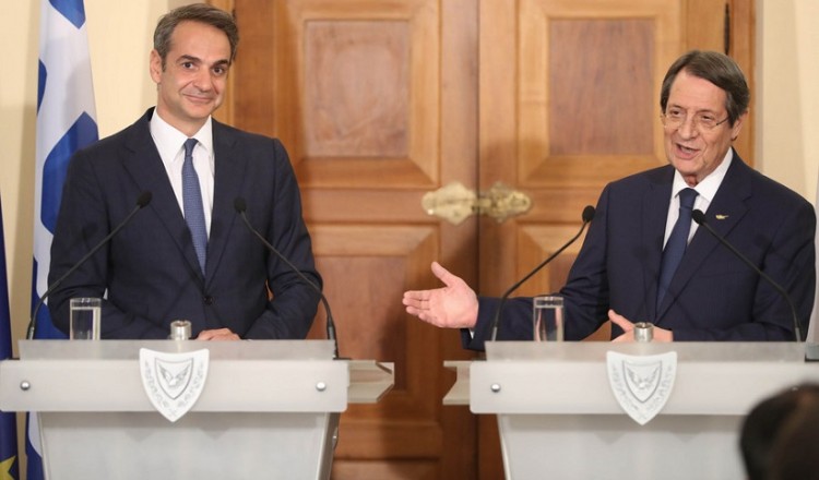 Μητσοτάκης: Η Ελλάδα θα στηρίξει την Κύπρο σε οποιαδήποτε κλιμάκωση των προκλήσεων