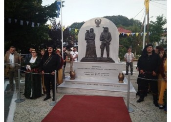 Ένα νέο μνημείο για τη Γενοκτονία των Ποντίων, στη Διποταμία Καστοριάς (φωτο, βίντεο)