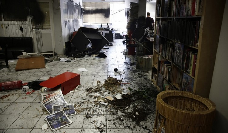 Επίθεση στα γραφεία της «Athens Voice»