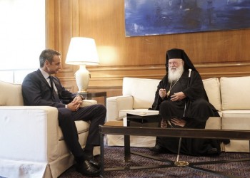 Συνάντηση Μητσοτάκη-Ιερώνυμου: Άκυρη η συμφωνία Τσίπρα-Εκκλησίας