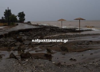 Χάος σε Αχαΐα και Ναυπακτία από την κακοκαιρία – Απεγκλωβίστηκαν πάνω από 1.000 άνθρωποι (βίντεο)