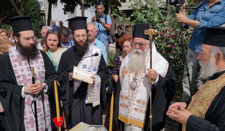 Θεμελιώθηκε η Εστία Ιώνων, η κιβωτός μνήμης των Μικρασιατών, στη Νέα Ιωνία Βόλου (βίντεο)