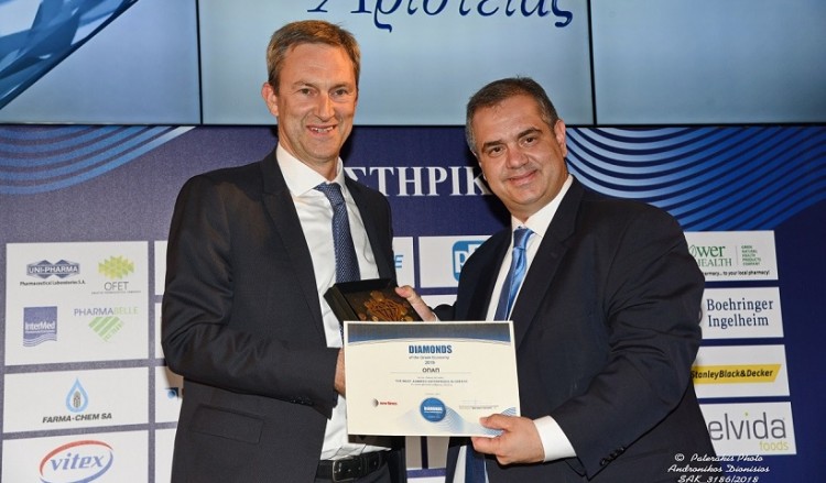 «Επιχείρηση της Χρονιάς» o ΟΠΑΠ στα Diamonds of the Greek Economy