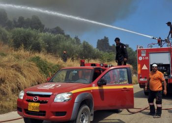 Χαλκιδική: Υπό έλεγχο η φωτιά στην Αγ. Παρασκευή