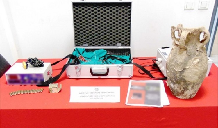 Θεσσαλονίκη: Βυζαντινό αμφορέα έκρυβε στο σπίτι του 69χρονος