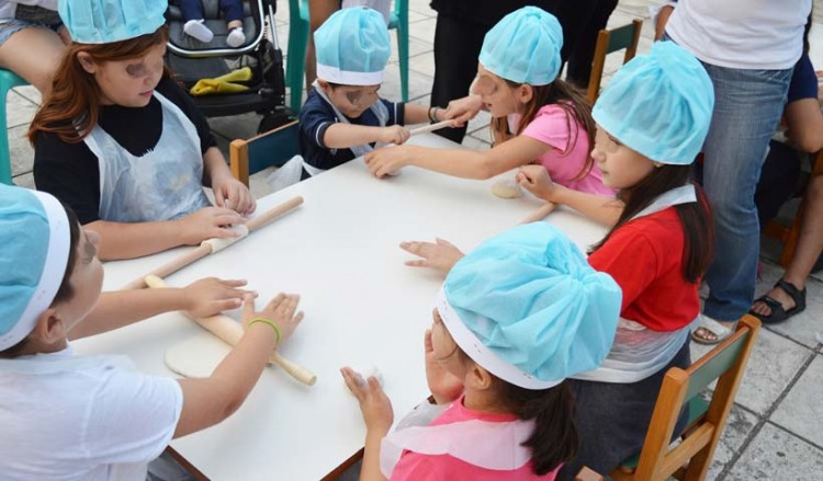 Παιδιά έφτιαξαν ποντιακά εδέσματα στο Θρυλόριο