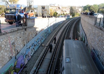 Σύγκρουση τρένου με αυτοκίνητο στη Φλώρινα