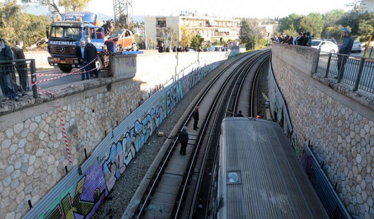 Σύγκρουση τρένου με αυτοκίνητο στη Φλώρινα