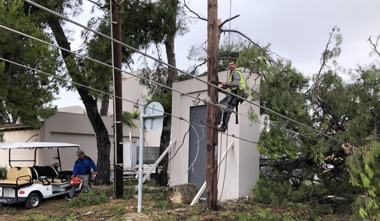 Γ.Γ Πολιτικής Προστασίας για Χαλκιδική: Ήταν η μεγαλύτερη θεομηνία των τελευταίων 35 ετών