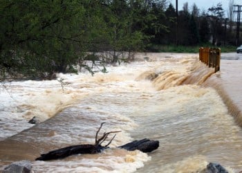 Καμπανάκι από την Πολιτική Προστασία για έντονα καιρικά φαινόμενα στην περιοχή του Δήμου Ωρωπού