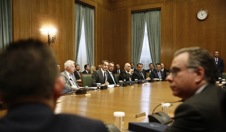 Οι 12 άξονες της κυβέρνησης Μητσοτάκη στο πρώτο Υπουργικό Συμβούλιο