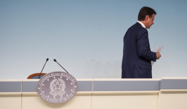 Ιταλικό «όχι» στο προσχέδιο συμπερασμάτων της Συνόδου Κορυφής για τον κορονοϊό