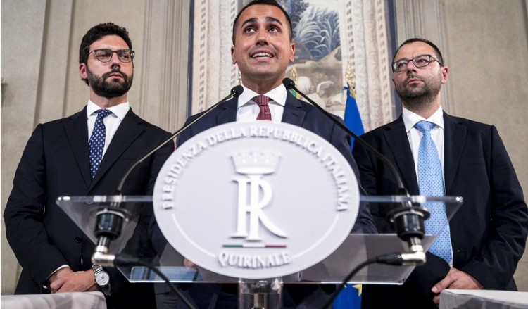 Συμφωνία μεταξύ PD και M5S για σχηματισμό κυβέρνησης στην Ιταλία