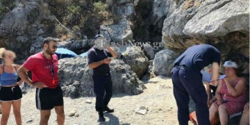 Παρασύρθηκε από θαλάσσιο ρεύμα και βρέθηκε μετά από ώρα ανοικτά της νότιας Κρήτης