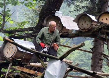 Στο Ριζαίο του Πόντου παράγει το αγνότερο μέλι και το μοσχοπουλάει (φωτο)