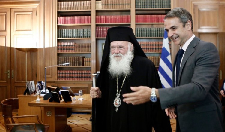 Επικοινωνία Μητσοτάκη-Ιερώνυμου για την Αγία Σοφία