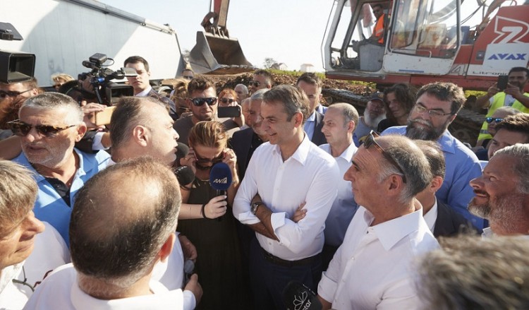 Μητσοτάκης: Δέσμευσή μου το Μάτι να γίνει καλύτερο από πριν