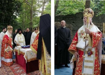 Η Παναγία γιορτάστηκε και φέτος στα ερείπια της Μονής Φανερωμένης στην Κύζικο