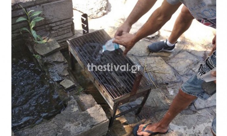 Θεσσαλονίκη: Άναψαν φωτιά για να ψήσουν σήμερα στο δάσος του Σέιχ Σου